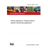 BS EN 16286-1:2013 Railway applications. Gangway systems between vehicles Main applications