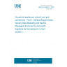 UNE EN 50631-1:2023 Household appliances network and grid connectivity - Part 1: General Requirements, Generic Data Modelling and Neutral Messages (Endorsed by Asociación Española de Normalización in April of 2023.)