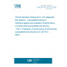 UNE EN ISO 20776-2:2008 Clinical laboratory testing and in vitro diagnostic test systems - Susceptibility testing of infectious agents and evaluation of performance of antimicrobial susceptibility test devices - Part 2: Evaluation of performance of antimicrobial susceptibility test devices (ISO 20776-2:2007) UNE EN ISO 20776-2:2008 Clinical laboratory testing and in vitro diagnostic test systems - Susceptibility testing of infectious agents and evaluation of performance of antimicrobial susceptibility test devices - Part 2: Evaluation of performance of antimicrobial susceptibility test devices (ISO 20776-2:2007)