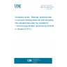 UNE EN 4540:2011 Aerospace series - Bearings, spherical plain, in corrosion resisting steel with self-lubricating liner elevated load under low oscillations - Technical specification (Endorsed by AENOR in January of 2012.)