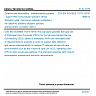 ČSN EN ISO/IEEE 11073-10700 - Zdravotnická informatika - Interoperabilita zařízení - Část 10700: Komunikační zařízení centra zdravotní péče - Norma pro základní požadavky na účastníky systému připojení zařízení orientovaného na služby (SDC)