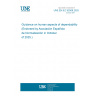 UNE EN IEC 62508:2025 Guidance on human aspects of dependability (Endorsed by Asociación Española de Normalización in October of 2025.)