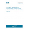 UNE 22137:1988 IRON ORES. DETERMINATION OF MANGANESE CONTENT. FLAME ATOMIC ABSORPTION SPECTROMETRIC METHOD