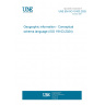 UNE EN ISO 19103:2025 Geographic information - Conceptual schema language (ISO 19103:2024)