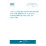 UNE EN 29073-3:1993 TEXTILES. TEST METHODS FOR NONWOVENS. PART 3: DETERMINATION OF TENSILE STRENGTH AND ELONGATION. (ISO 9073-3:1989). UNE EN 29073-3:1993 TEXTILES. TEST METHODS FOR NONWOVENS. PART 3: DETERMINATION OF TENSILE STRENGTH AND ELONGATION. (ISO 9073-3:1989).