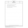 DIN EN 10328 Iron and steel - Determination of the conventional depth of hardening after surface heating