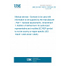 UNE EN ISO 15223-1:2022/A1:2026 - Medical devices - Symbols to be used with information to be supplied by the manufacturer - Part 1: General requirements - Amendment 1: Addition of defined term for authorized representative and modified EC REP symbol to not be country or region specific (ISO 15223 1:2021/Amd 1:2025)