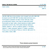ČSN EN 1869 - Hasicí roušky