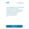 UNE EN 60852-4:1996 Outline dimensions of transformers and inductors for use in telecommunication and electronic equipment - Part 4: Transformers and inductors using YUI-2 laminations UNE EN 60852-4:1996 Outline dimensions of transformers and inductors for use in telecommunication and electronic equipment - Part 4: Transformers and inductors using YUI-2 laminations