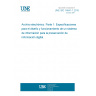 UNE ISO 14641-1:2015 Electronic archiving. Part 1: Specifications concerning the design and the operation of an information system for electronic information preservation.