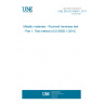 UNE EN ISO 6508-1:2017 Metallic materials - Rockwell hardness test - Part 1: Test method (ISO 6508-1:2016) UNE EN ISO 6508-1:2017 Metallic materials - Rockwell hardness test - Part 1: Test method (ISO 6508-1:2016)