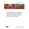 BS ISO 13564-1:2012 Powered industrial trucks. Test methods for verification of visibility Sit-on and stand-on operator trucks and variable-reach trucks up to and including 10 t capacity