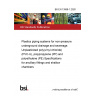 BS EN 13598-1:2020 Plastics piping systems for non-pressure underground drainage and sewerage. Unplasticized poly(vinyl chloride) (PVC-U), polypropylene (PP) and polyethylene (PE) Specifications for ancillary fittings and shallow chambers