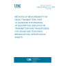 UNE EN 60244-12-2:1994 METHODS OF MEASUREMENT FOR RADIO TRANSMITTERS. PART 12: GUIDELINE FOR DRAWING UP DESCRIPTIVE LEAFLETS FOR TRANSMITTERS AND TRANSPOSERS FOR SOUND AND TELEVISION BROADCASTING. SPECIFICATION SHEETS. UNE EN 60244-12-2:1994 METHODS OF MEASUREMENT FOR RADIO TRANSMITTERS. PART 12: GUIDELINE FOR DRAWING UP DESCRIPTIVE LEAFLETS FOR TRANSMITTERS AND TRANSPOSERS FOR SOUND AND TELEVISION BROADCASTING. SPECIFICATION SHEETS.