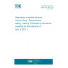 UNE EN 143:2021 Respiratory protective devices - Particle filters - Requirements, testing, marking (Endorsed by Asociación Española de Normalización in April of 2021.) UNE EN 143:2021 Respiratory protective devices - Particle filters - Requirements, testing, marking (Endorsed by Asociación Española de Normalización in April of 2021.)
