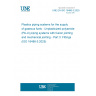 UNE EN ISO 16486-3:2025 Plastics piping systems for the supply of gaseous fuels - Unplasticized polyamide (PA-U) piping systems with fusion jointing and mechanical jointing - Part 3: Fittings (ISO 16486-3:2025)