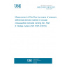 UNE EN ISO 5167-6:2021 Measurement of fluid flow by means of pressure differential devices inserted in circular cross-section conduits running full - Part 6: Wedge meters (ISO 5167-6:2019) UNE EN ISO 5167-6:2021 Measurement of fluid flow by means of pressure differential devices inserted in circular cross-section conduits running full - Part 6: Wedge meters (ISO 5167-6:2019)