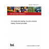 BS EN 13554:2011 Non-destructive testing. Acoustic emission testing. General principles