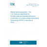 UNE EN 80601-2-30:2010 Medical electrical equipment -- Part 2-30: Particular requirements for the basic safety and essential performance of automated non-invasive sphygmomanometers (Endorsed by AENOR in November of 2010.) UNE EN 80601-2-30:2010 Medical electrical equipment -- Part 2-30: Particular requirements for the basic safety and essential performance of automated non-invasive sphygmomanometers (Endorsed by AENOR in November of 2010.)