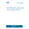 UNE EN 14972-6:2023 Fixed firefighting systems - Water mist systems - Part 6: Test protocol for false floors and false ceilings for automatic nozzle systems