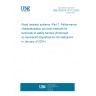UNE CEN/TS 1317-7:2023 Road restraint systems - Part 7: Performance characterisation and test methods for terminals of safety barriers UNE CEN/TS 1317-7:2023 Road restraint systems - Part 7: Performance characterisation and test methods for terminals of safety barriers