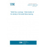 UNE EN 14900:2007 Textile floor coverings - Determination of the density of the textile fleece backing UNE EN 14900:2007 Textile floor coverings - Determination of the density of the textile fleece backing