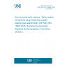 UNE EN ISO 16965:2025 Environmental solid matrices - Determination of elements using inductively coupled plasma mass spectrometry (ICP-MS) (ISO 16965:2025) (Endorsed by Asociación Española de Normalización in November of 2025.)