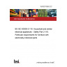 18/30370980 DC BS IEC 60335-2-116. Household and similar electrical appliances - Safety Part 2-116. Particular requirements for furniture with electrically motorized parts