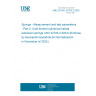 UNE EN ISO 22705-2:2025 Springs - Measurement and test parameters - Part 2: Cold formed cylindrical helical extension springs (ISO 22705-2:2023) (Endorsed by Asociación Española de Normalización in November of 2025.) UNE EN ISO 22705-2:2025 Springs - Measurement and test parameters - Part 2: Cold formed cylindrical helical extension springs (ISO 22705-2:2023) (Endorsed by Asociación Española de Normalización in November of 2025.)