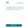 UNE EN ISO 3262-13:1999 EXTENDERS FOR PAINTS - SPECIFICATIONS AND METHODS OF TEST - PART 13: NATURAL QUARTZ (GROUND) (ISO 3262-13:1997) UNE EN ISO 3262-13:1999 EXTENDERS FOR PAINTS - SPECIFICATIONS AND METHODS OF TEST - PART 13: NATURAL QUARTZ (GROUND) (ISO 3262-13:1997)
