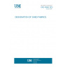 UNE 40084:1975 DESIGNATION OF SHED FABRICS. UNE 40084:1975 DESIGNATION OF SHED FABRICS.