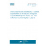 UNE EN 13624:2014 Chemical disinfectants and antiseptics - Quantitative suspension test for the evaluation of fungicidal or yeasticidal activity in the medical area - Test method and requirements (phase 2, step 1) UNE EN 13624:2014 Chemical disinfectants and antiseptics - Quantitative suspension test for the evaluation of fungicidal or yeasticidal activity in the medical area - Test method and requirements (phase 2, step 1)