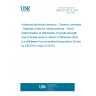 UNE EN 1007-5:2010 Advanced technical ceramics - Ceramic composites - Methods of test for reinforcements - Part 5: Determination of distribution of tensile strength and of tensile strain to failure of filaments within a multifilament tow at ambient temperature (Endorsed by AENOR in April of 2010.) UNE EN 1007-5:2010 Advanced technical ceramics - Ceramic composites - Methods of test for reinforcements - Part 5: Determination of distribution of tensile strength and of tensile strain to failure of filaments within a multifilament tow at ambient temperature (Endorsed by AENOR in April of 2010.)
