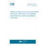 UNE 83831:2010 EX Methods of test for hardened mortar for masonry - Determination of dimensional stability of hardened mortar for masonry UNE 83831:2010 EX Methods of test for hardened mortar for masonry - Determination of dimensional stability of hardened mortar for masonry