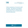 UNE EN ISO/ASTM 52933:2024 Additive manufacturing - Environment, health and safety - Test method for the hazardous substances emitted from material extrusion type 3D printers in the non-industrial places (ISO/ASTM 52933:2024)