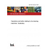 BS ISO 8229:1991 Operations and baths relating to dry-cleaning machines. Vocabulary