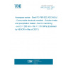 UNE EN 2821:2007 Aerospace series - Steel FE-PM1802 (X5CrNiCu15-5) - Consumable electrode remelted - Solution treated and precipitation treated - Bar for machining - a or D = 200 mm - Rm = 1 310 MPa (Endorsed by AENOR in May of 2007.) UNE EN 2821:2007 Aerospace series - Steel FE-PM1802 (X5CrNiCu15-5) - Consumable electrode remelted - Solution treated and precipitation treated - Bar for machining - a or D = 200 mm - Rm = 1 310 MPa (Endorsed by AENOR in May of 2007.)