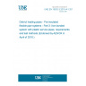 UNE EN 15632-3:2010+A1:2014 District heating pipes - Pre-insulated flexible pipe systems - Part 3: Non bonded system with plastic service pipes; requirements and test methods (Endorsed by AENOR in April of 2016.) UNE EN 15632-3:2010+A1:2014 District heating pipes - Pre-insulated flexible pipe systems - Part 3: Non bonded system with plastic service pipes; requirements and test methods (Endorsed by AENOR in April of 2016.)