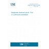 UNE EN 12255-12:2024 Wastewater treatment plants - Part 12: Control and automation