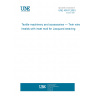UNE 40181:2003 Textile machinery and accessories — Twin wire healds with inset mail for Jacquard weaving UNE 40181:2003 Textile machinery and accessories — Twin wire healds with inset mail for Jacquard weaving