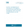 UNE EN ISO 1628-2:1999 Plastics - Determination of the viscosity of polymers in dilute solution using capillary viscometers - Part 2: Poly(vinyl chloride) resins (ISO 1628-2:1998)