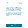 UNE EN IEC 61557-13:2025 Electrical safety in low voltage distribution systems up to 1 000 V AC and 1 500 V DC - Equipment for testing, measuring or monitoring of protective measures - Part 13: Hand-held and hand-manipulated current clamps and sensors for measurement of leakage currents in electrical distribution systems