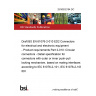 25/30532194 DC Draft BS EN 61076-2-010 ED2 Connectors for electrical and electronic equipment - Product requirements Part 2-010: Circular connectors - Detail specification for connectors with outer or inner push-pull locking mechanism, based on mating interfaces according to IEC 61076-2-101, IEC 61076-2-109, IEC