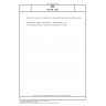 DIN EN 1334 Beds and mattresses - Methods of measurement and recommeded tolerances