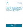 UNE EN 480-14:2007 Admixtures for concrete, mortar and grout - Test methods - Part 14: Determination of the effect on corrosion susceptibility of reinforcing steel by potentiostatic electro-chemical test