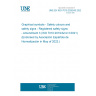 UNE EN ISO 7010:2020/A3:2022 Graphical symbols - Safety colours and safety signs - Registered safety signs - Amendment 3 (ISO 7010:2019/Amd 3:2021) (Endorsed by Asociación Española de Normalización in May of 2022.)