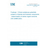 UNE EN ISO 20686:2026 Footwear - Critical substances potentially present in footwear and footwear components - Determination of certain organic solvents (ISO 20686:2025) UNE EN ISO 20686:2026 Footwear - Critical substances potentially present in footwear and footwear components - Determination of certain organic solvents (ISO 20686:2025)