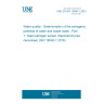 UNE EN ISO 19040-1:2023 Water quality - Determination of the estrogenic potential of water and waste water - Part 1: Yeast estrogen screen (Saccharomyces cerevisiae) (ISO 19040-1:2018)
