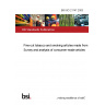 BS ISO 21147:2003 Fine-cut tobacco and smoking articles made from it. Survey and analysis of consumer-made articles