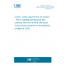 UNE EN ISO 4210-9:2023 Cycles - Safety requirements for bicycles - Part 9: Saddles and seat-post test methods (ISO 4210-9:2023) (Endorsed by Asociación Española de Normalización in March of 2023.)